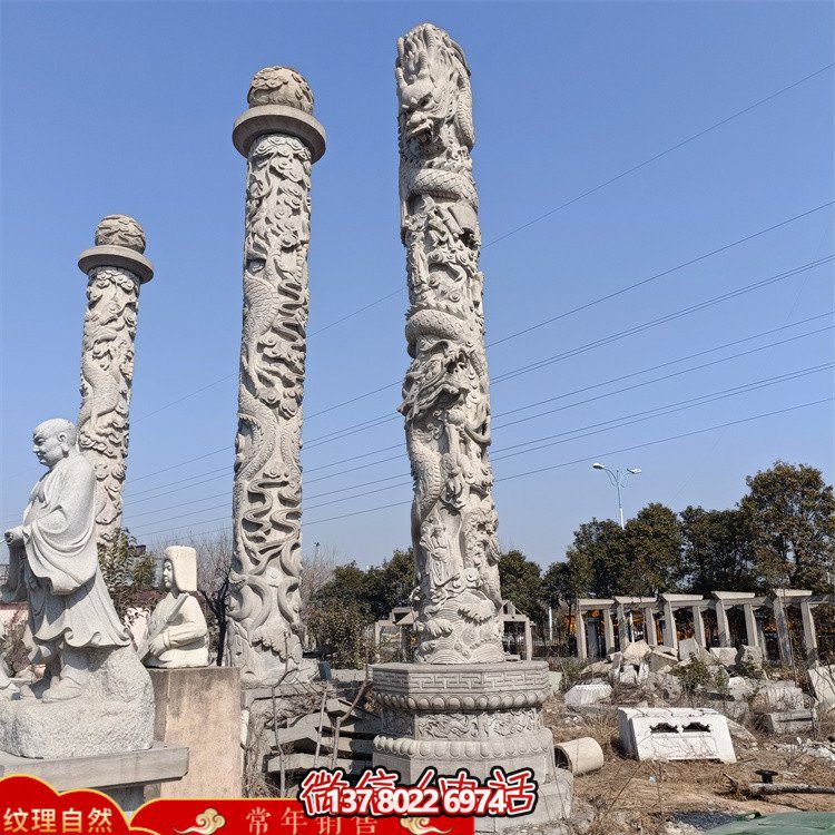 精美石雕文化庭院，欣賞絢麗景觀