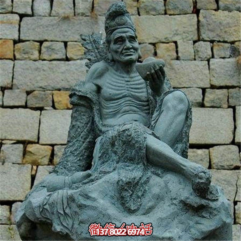 景區濟公石雕雕塑，帶你感受大自然的魅力