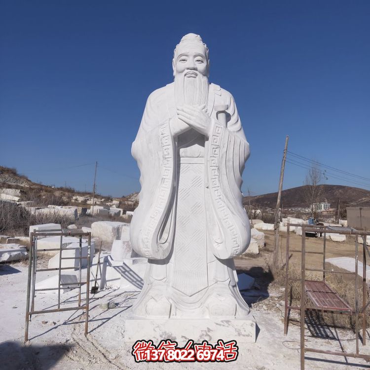 漢白玉雕塑——傳承歷史文化，喚起名人記憶