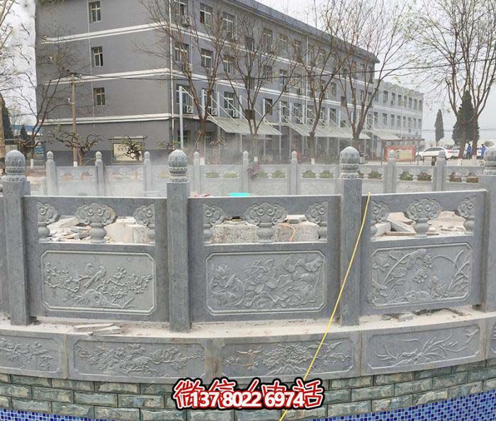 精美青石圍欄景觀噴泉，讓你的小區更加美麗