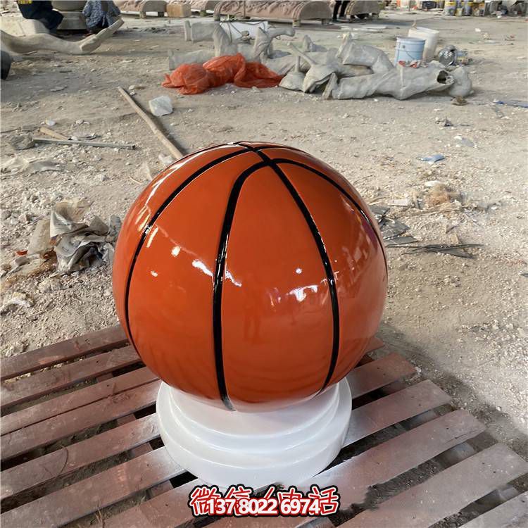 仿真玻璃鋼雕塑一款融入公園、校園、體育館的創(chuàng)意體育裝置