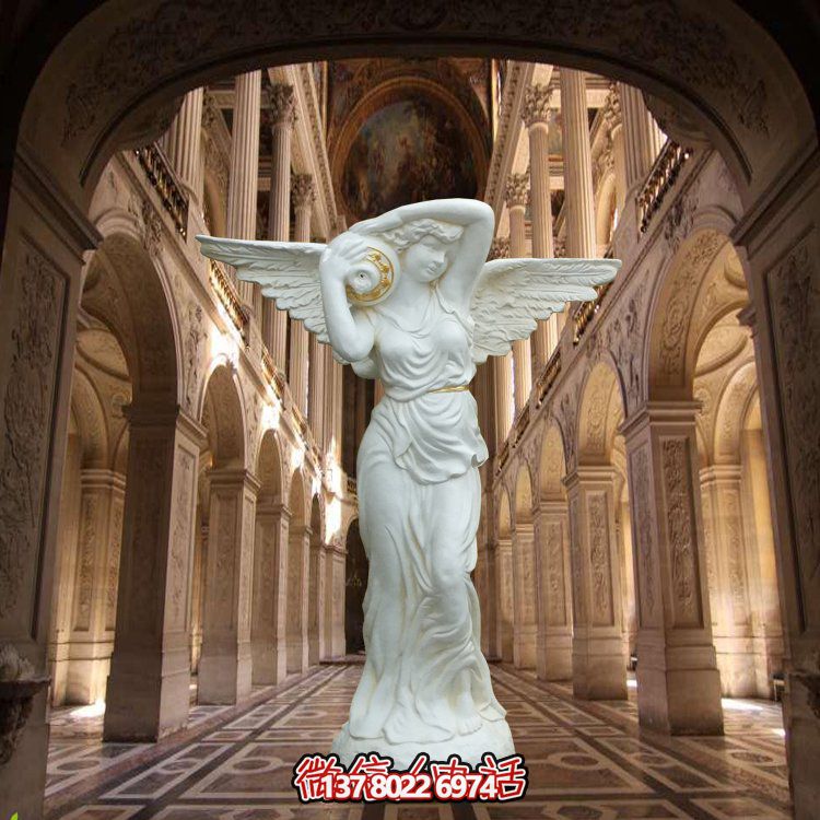 西方風格大理石雕塑，高端戶外園林景觀裝飾