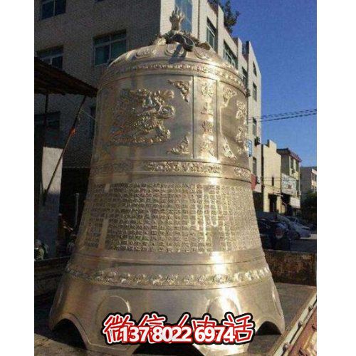 品位非凡的大型銅雕銅鐘園林景觀(guān)雕塑