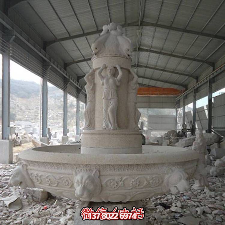 大理石石雕水景噴泉，裝點你的庭院、園林景觀