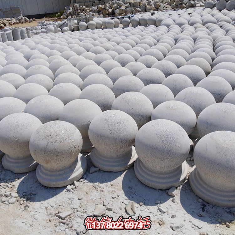 大理石砂石車止，美化園林戶外公園