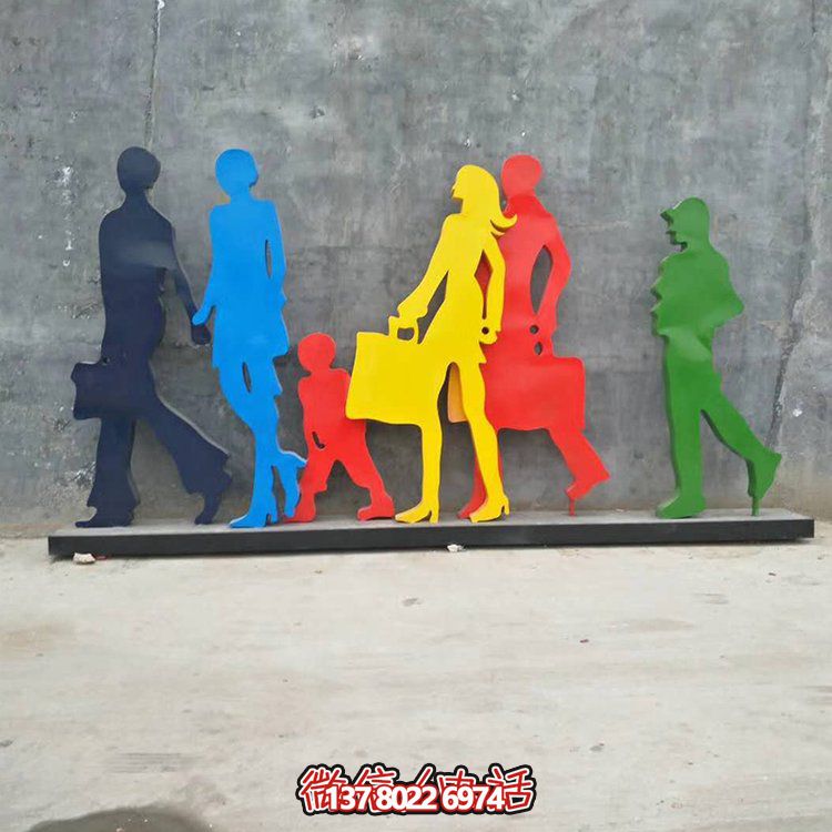 玻璃鋼雕塑裝飾擺件，點綴商場購物街步行街