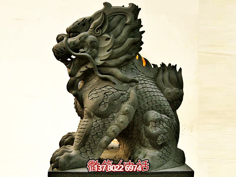 庭院故宮門(mén)口大型神獸石雕辟邪貔貅雕塑